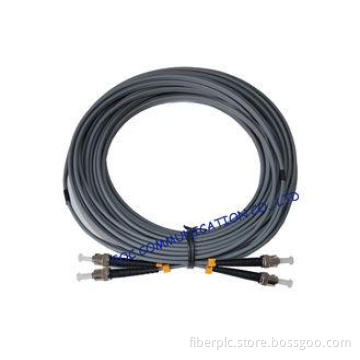 Zipcord Armored Optical Fiber Patch Cables ST Anti rodent f